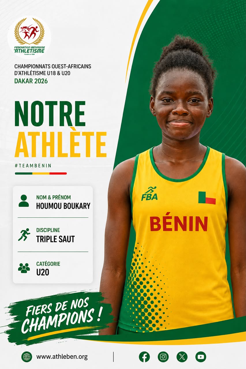 🇧🇯 𝗛𝗢𝗨𝗠𝗢𝗨 𝗕𝗢𝗨𝗞𝗔𝗥𝗬 – 𝗨𝗻𝗲 𝘀𝗽𝗲́𝗰𝗶𝗮𝗹𝗶𝘀𝘁𝗲 𝗱𝘂 𝘁𝗿𝗶𝗽𝗹𝗲 𝘀𝗮𝘂𝘁 𝗮̀ 𝘀𝘂𝗶𝘃𝗿𝗲